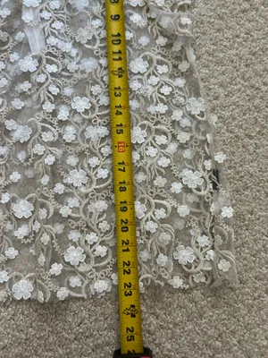 Altar’d State floral appliqué sheer top thumbnail 8