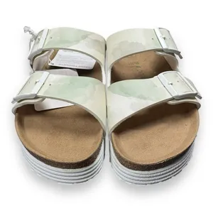 NEW Birkenstock Women's Size 7 Arizona Grooved Vegan Platform‎ Papillio Sandals thumbnail 4