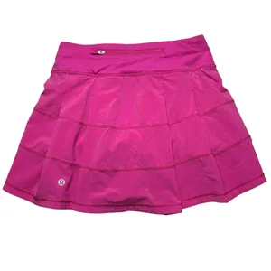 Lululemon Pace Rival Mid Rise Skirt Tall Sonic Pink thumbnail 4