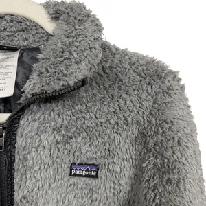 Patagonia Womens Sz S Gray Los Lobos Fleece Jacket Full Zip Hiking Soft Warm thumbnail 5