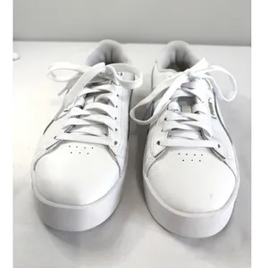 PUMA White Platform Sneakers Womens 6 /‎ Youth 4.5 Clean Girl Minimalist Shoes thumbnail 8