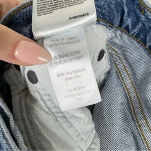 Agolde Lyle Low Rise Slim in Hour Organic Cotton Blend Size 23 thumbnail 6