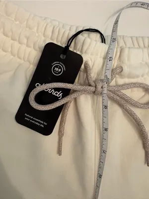 NWT Allbirds R & R sweatpants natural white size XS thumbnail 5
