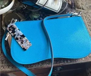 Coach CoachTopia Orange Leather zip curved Shoulder Bag thumbnail 8