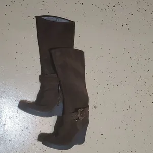 Nine West Leather Boots SIZE 10 M thumbnail 7