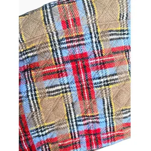 Vera Bradley Highland Plaid Quilted Crossbody Bag Multicolor Messenger 10.5in thumbnail 2