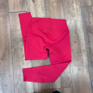 ALO Yoga 7/8 High-Waist Airbrush Legging Bright Red SIZE L Retail $118 W5604R thumbnail 4