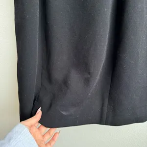 Anthropologie Postmark Dress 00 Black Cut Collar Peter Pan Retro Pin Up Cochette thumbnail 10