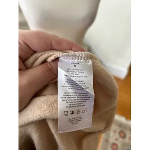 Peanuts Inner Peace Snoopy Tan Floral Graphic Hoodie thumbnail 7