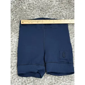 Free People Movement Women's Navy Victory Pull-On Biker Shorts Stretch Size S thumbnail 8