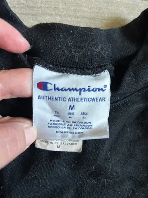 Champion Black Crewneck Sweatshirt with Green CAL POLY Lettering thumbnail 2