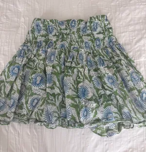 Floral mini skirt Green Size XS thumbnail 1