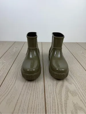 UGG Women's Drizlita Waterproof Rain Booties US8 Burnt Olive Green $90 thumbnail 2