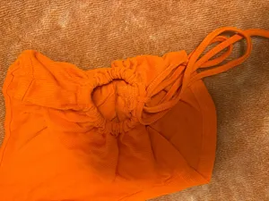 SheIn orange top thumbnail 2