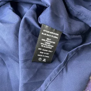 ASTR The Label Size Small Blue Asymmetrical High Low Midi Short Sleeve Dress NWT thumbnail 13