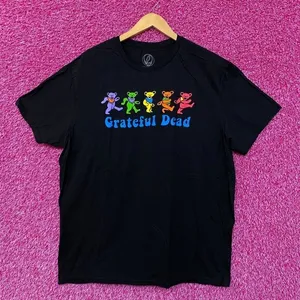 Grateful Dead Dancing Bear Jam Band Rock Tee XL thumbnail 1