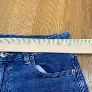 American Eagle Mom Jeans‎ Womens 10 Long Medium Wash High Waisted Stretch Denim thumbnail 2