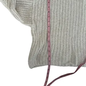 Holebrook Sweden Cajsa Ribbed Merino Wool Sweater Small Sand Shell Beige thumbnail 9