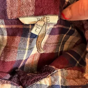 BKE Buckle Plaid Button Up Shirt Size Large thumbnail 9