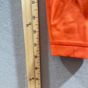458 | Lululemon Womens 2 High Rise 25" Inseam Athletic Leggings Orange‎ thumbnail 4