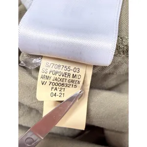 GAP Utility Popover Shirt Dress Women Sz Small Army Green Minimal Hipster Casual thumbnail 8
