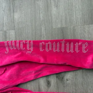 Juicy Couture velour bedazzled jogger thumbnail 2