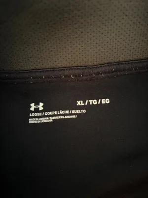 Under Armour Olive Half-Zip Pullover with Neon Yellow Logo Band thumbnail 2