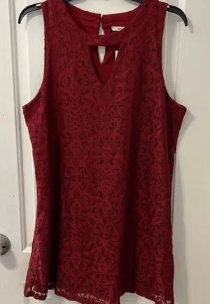 Red dress Red Size L thumbnail 1