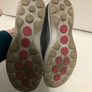 Skechers Gray pink‎ slip on Sneakers Go Steps women’s size 8.5 Go Go Mat walking thumbnail 7