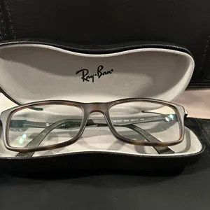 Ray-Ban Brown Frame Glasses frame and Ray Ban hard Case only thumbnail 10