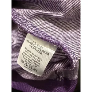 Lola Purple Quarter Zip‎ Activewear Dress Long Sleeve Pockets Womens Large thumbnail 6