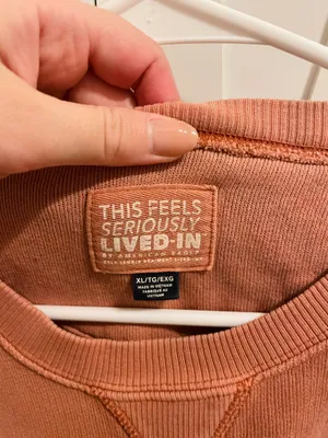American Eagle Crewneck Pink XL thumbnail 2