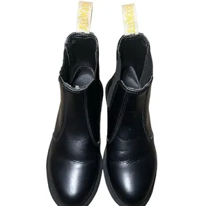 DR. MARTENS Black Vegan Flora Chelsea Slip On Boots Women’s Size 5 thumbnail 5