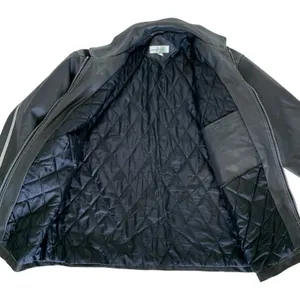 Lounge Lizard Jacket Medium Black Gray Moto Biker‎ Streetwear Edgy thumbnail 12