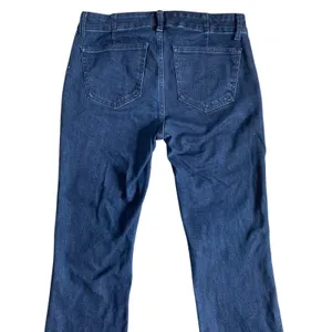 Gap Long & Lean Jeans Womens 27 4R Dark Rinse Low Rise Flare Bootcut 844088 thumbnail 3