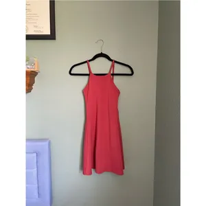 Girlfriend Collective Naomi Workout Tennis Dress Size XS Red Lava thumbnail 4