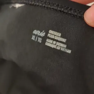 Aerie cheekier plus coquine black swim bottoms size XL thumbnail 2