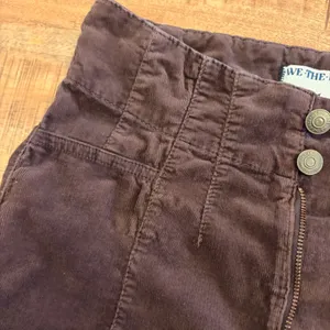 We the Free People Jayde Cord Flare 29 Corduroy Pants High Rise Brown Stretch thumbnail 10