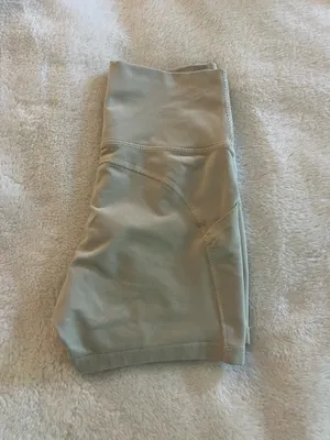 Aerie OFFLINE Tan Biker Shorts thumbnail 3
