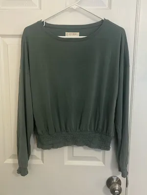 Lucky Brand Long Sleeve Shirt Green thumbnail 1