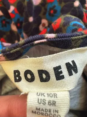 Boden Penelope Jersey Dress Moss, Bloomsbury Pop 6R thumbnail 4