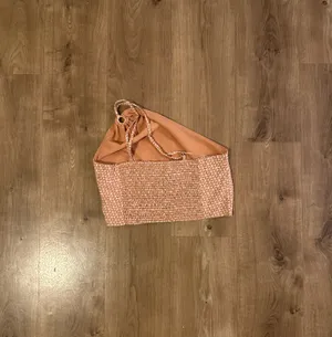 Abercrombie Pink Patterned One Shoulder Top thumbnail 2