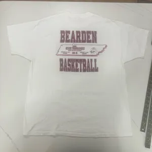 Vintage 1995 Bearden Bulldogs State Bound Basketball T Shirt XL USA Double Sided thumbnail 3