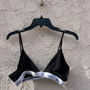 2X Hanes original stretch triangle bralette cotton thumbnail 3
