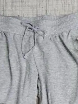 BP Nordstrom Brass Plum Loose Fit Women's Heather Gray Drawstring Joggers thumbnail 4