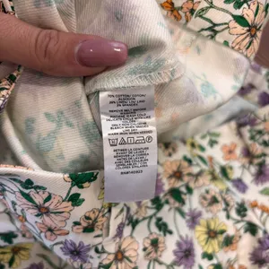 NWT LOFT Floral Linen Blend Mini Skirt Womens 4 Cottagecore Spring Summer A-Line thumbnail 4
