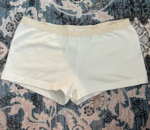 Brandy Melville White Shorts thumbnail 1