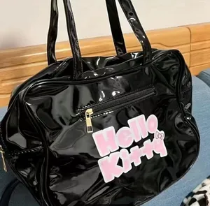 Sanrio Pleather Purse Hello Kitty Shoulder Bag Trendy Kawaii Handbag. NWT thumbnail 3