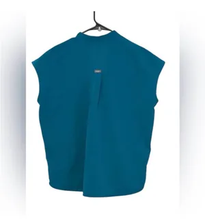 FIGS Technical Collection Teal Scrub Set | Top (M) + Jogger Pants (L/P) thumbnail 4