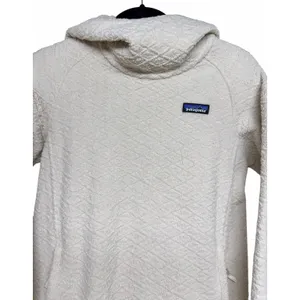 Patagonia‎ Diamond Capra Hooded Sweatshirt Cream Women's Size Small thumbnail 3